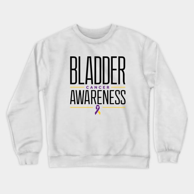 Bladder Cancer Awareness Day - May Crewneck Sweatshirt by irfankokabi